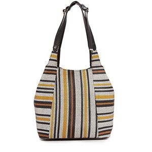 Sam Edelman Hobo bag multi color woven leather New